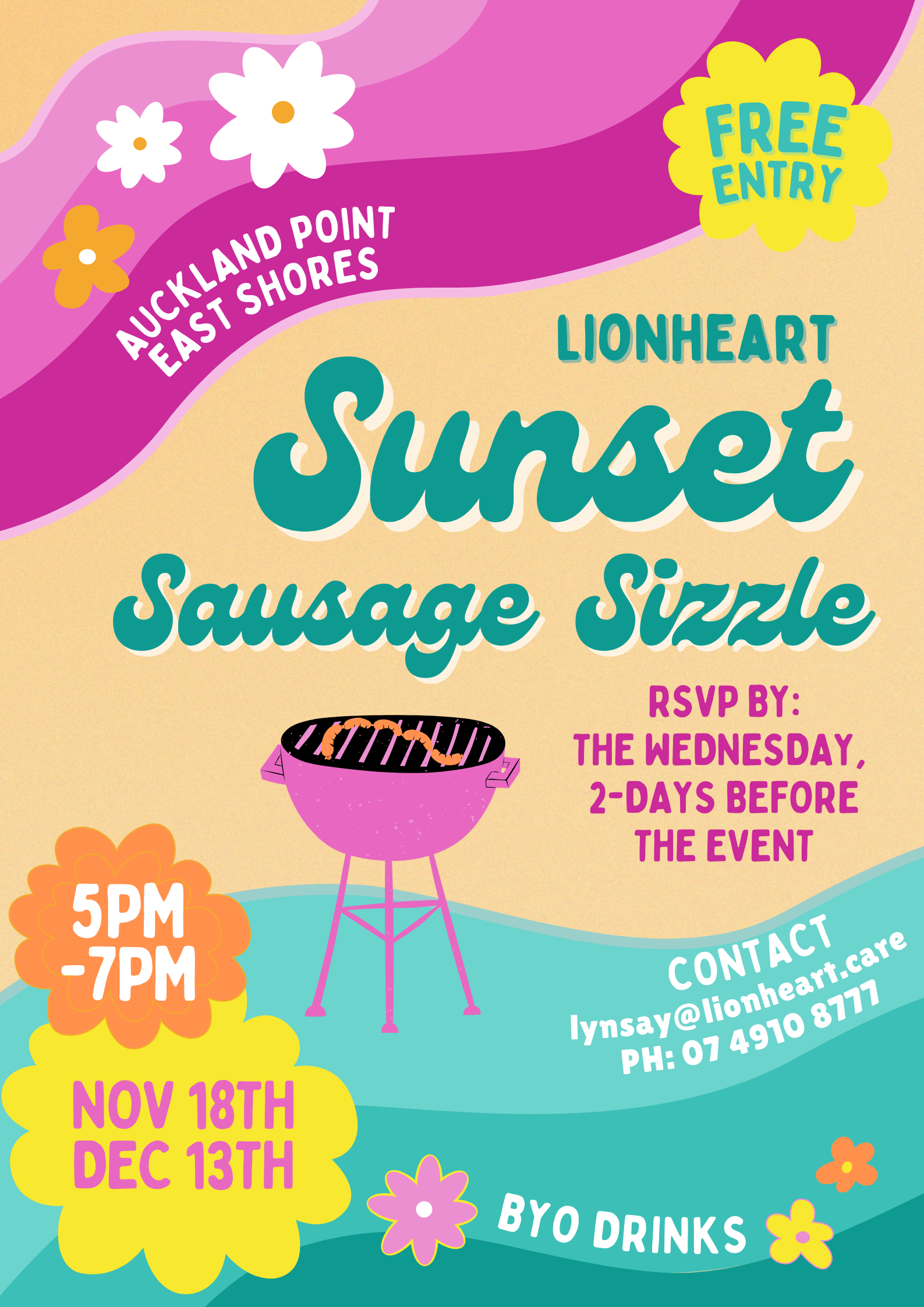 POF013 Sunset Sizzle Poster